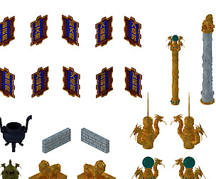 Building accessories - Palace 02