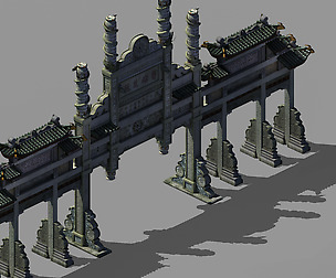 Capital city planning - arch