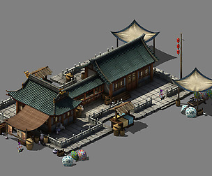 Beijing city planning - small shops