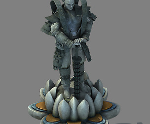 Capital city planning - warrior stone