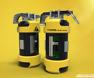 Sci-Fi Gas Grenade