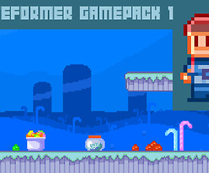 CANDYLAND PLATEFORMER GAMEASSETS