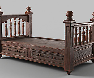 Vintage bed