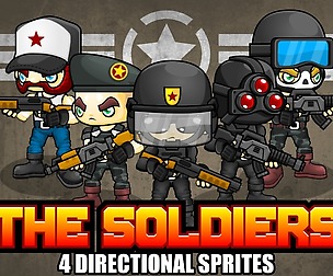 The Soldiers - 4 Directional Sprites