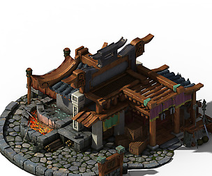 Xiangyang City - Blacksmith Shop 01