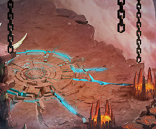 Flaming Cave - Left Mountain