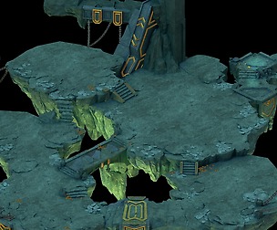 Dragon Lair - the surrounding terrain