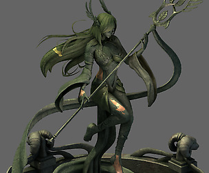 Fairy town - young goddess curse