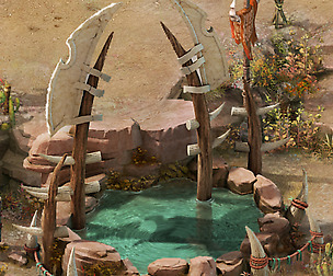 Forget the land - the pool