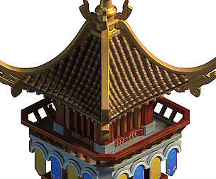 Ancient Capital Building - Royal Palace Tower