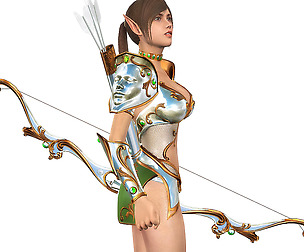 3DFoin - Royal Archer