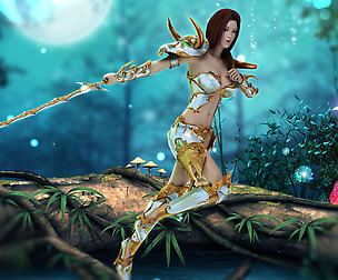 3DFoin - Female Royal Knight