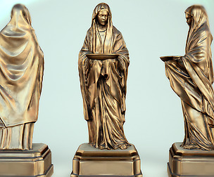 3DFoin - Fire-bringer Statue