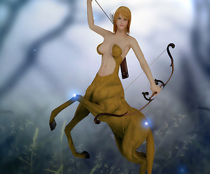 3DFoin - Female Centaur