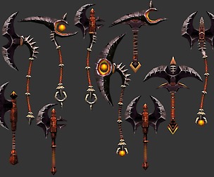 3DRT - Fantasy arms vol.2 - Axes