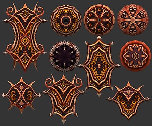 3DRT - Fantasy arms vol.2 - Shields