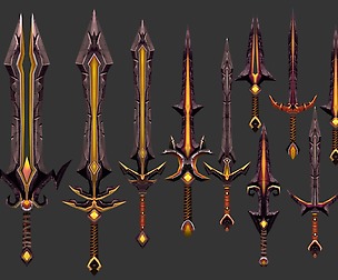 3DRT - Fantasy arms vol.2 - Swords