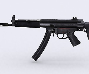 3DRT - Modern firearms animated Vol. 1 - HK-MP5