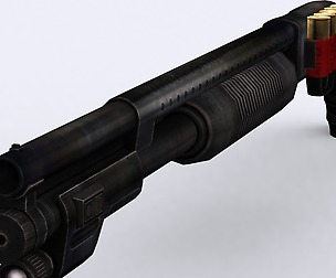 3DRT - Modern firearms animated VOL.2 - Shotgun
