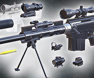 3DRT - Modern firearms HD - Bushmaster BA-50