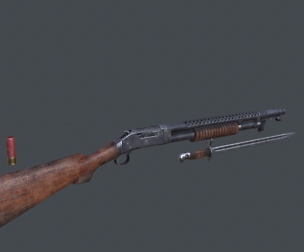 3DRT - Modern firearms animated vol.3 - m1897