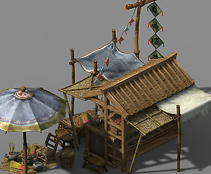 Street small ders - East City sandalwood shop 01