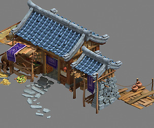 Ancient Chinese Architecture - Country House