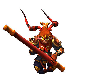 Game animated characters - Sun Da Sheng
