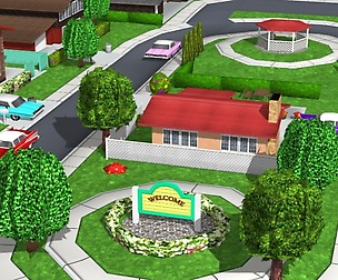 3DRT - Nuketown vintage level