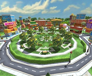 3DRT - Toonworld downtown