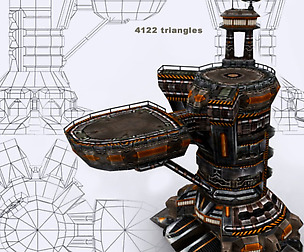 3DRT - Sci-Fi constructions mixed