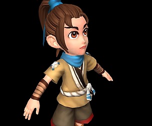 Game characters - male villagers