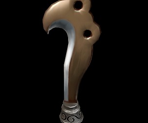 Game character weapons - machete