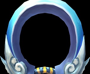 Game character weapon - iron ring 0