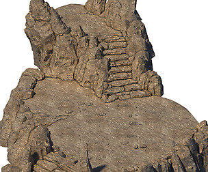 Surface - Huanglongshan stone steps 04