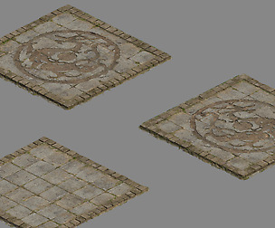 Ground parquet - dragon brick
