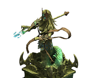 Seabed - dragon statue