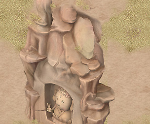 Cartoon Edition - Thousand Buddha Rocks 03