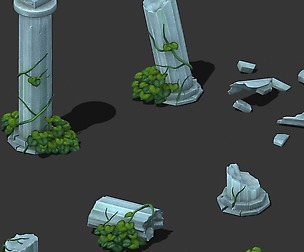 Cartoon Sky City - Fake Terrain 06