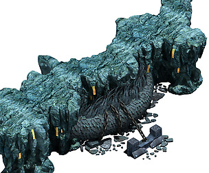 Trapped Dragon Cave - Mountain 01