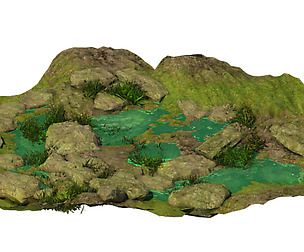 Accessories - Huanglong Mountain Pool 02