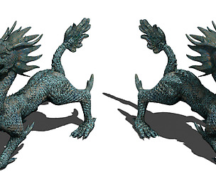 Stone carvings - dragon