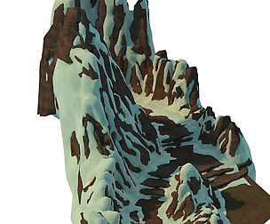 White camel hill - small diameter surface