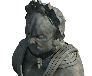 Large Stone Carving - Buddha 01