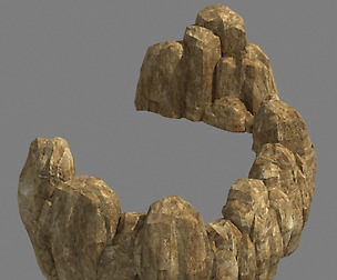 Square Hill Rock - Terrain 03