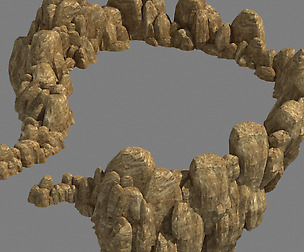 Fountain Hill Rock - Topography 05