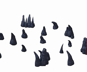 Ghost town - sharp stone