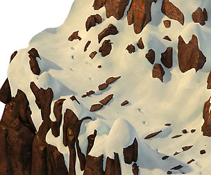 Huashan Mountain Road - Ice and Snow Surface 04