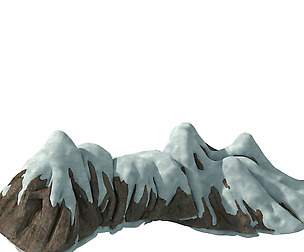 Huashan Mountain Road - Ice and Snow Mountain 07