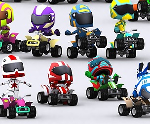 3DRT - Chibii racers - quad bikes